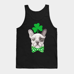 Funny Bulldog lover for irish - saint patrick best Tank Top